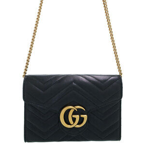 Gucci GG Marmont Quilted Bag Chain Shoulder